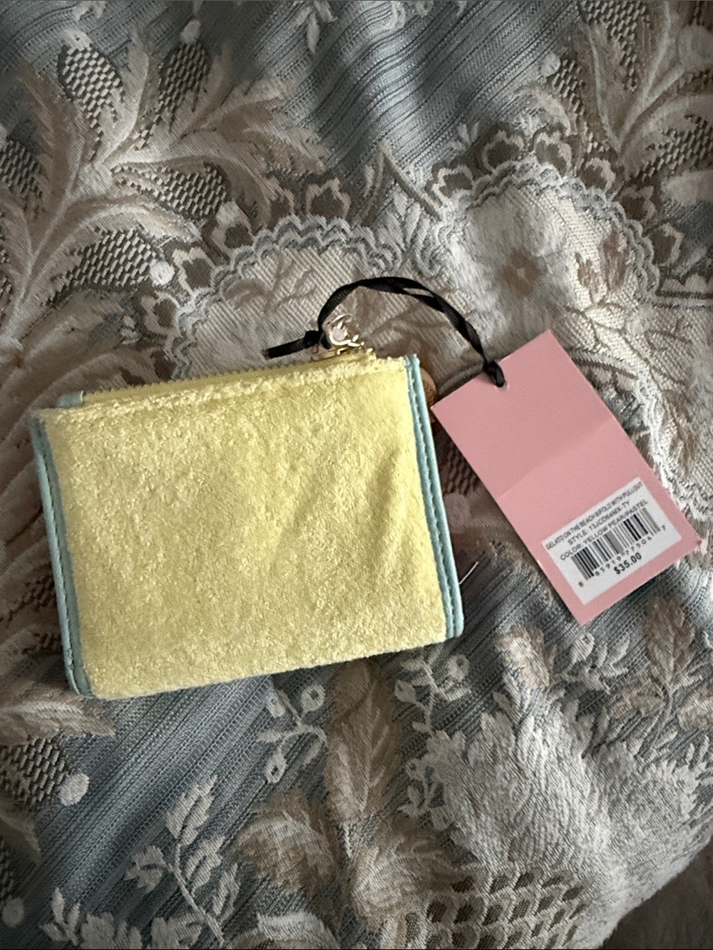 π Juicy Couture Gelato on the Beach Fold Wallet Card Case NWT Y2K - Picture 2 of 4